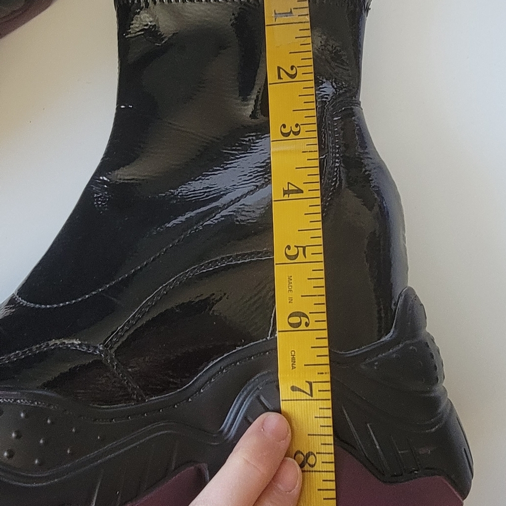 Dolls Kill Purple and Black Platform Shoes - Picture 8 of 9